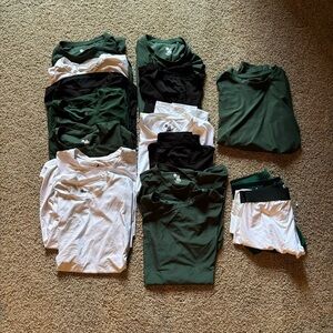 Lot 16 Total Compression Shirts & Leggings
